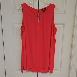 Express Women's Pink Sleeveless Top